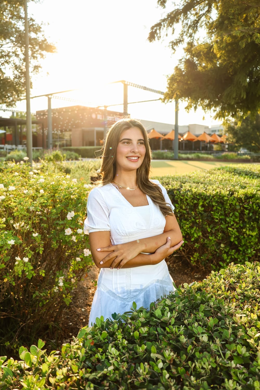 Soft natural light on a portrait session